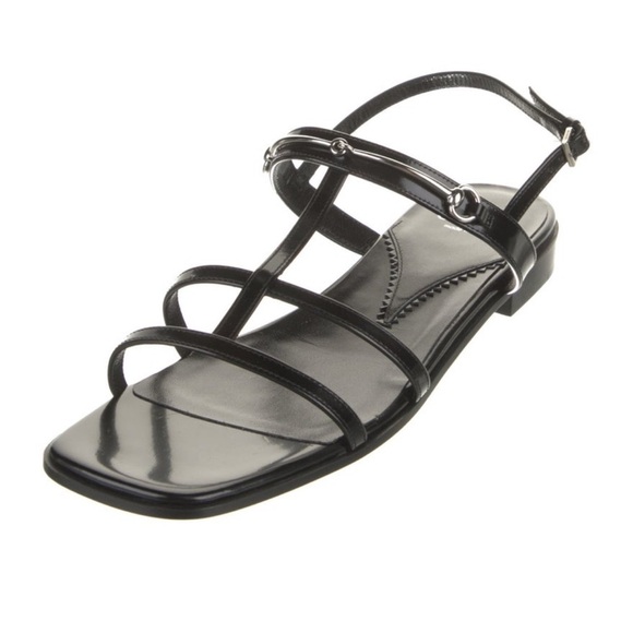 Gucci Horsebit Accent Leather Slingback Sandals | Womens EU39 - Picture 4 of 5